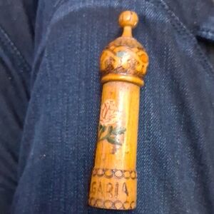 Bulgari Wooden Carved Accent